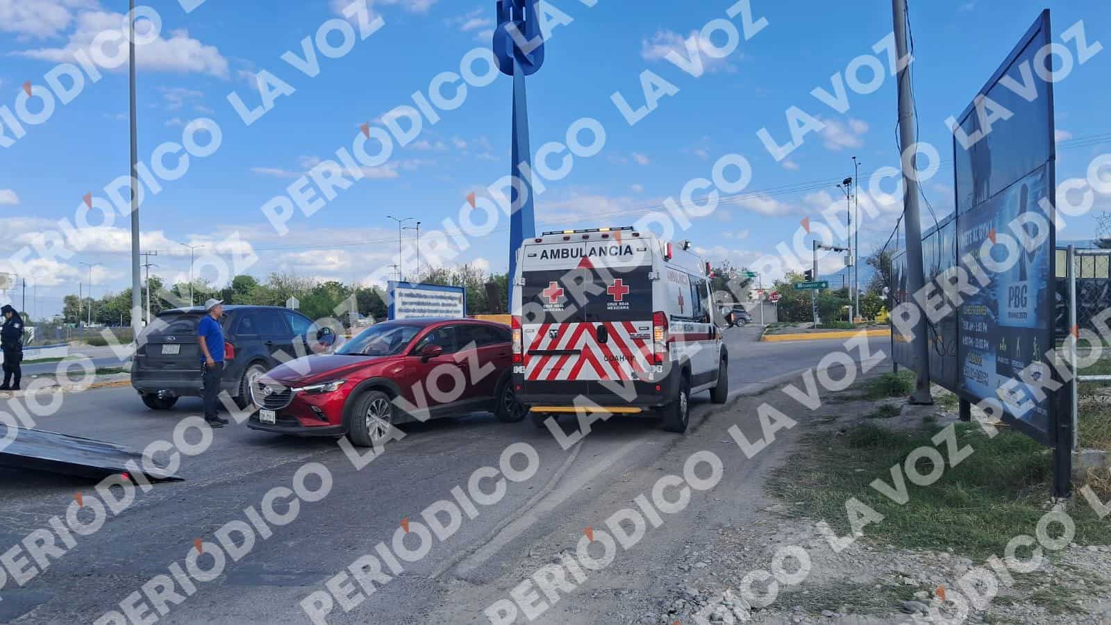 Choque en Monclova deja un lesionado y da&ntilde;os materiales