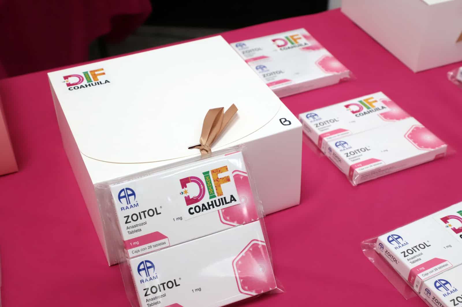 DIF Coahuila apoya a mujeres con cáncer de mama: medicamentos y prótesis