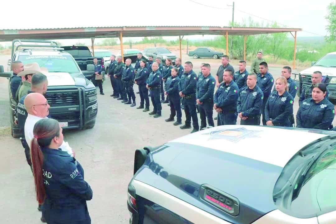 Ulises Cárdenas refuerza la seguridad pública en San Juan de Sabinas