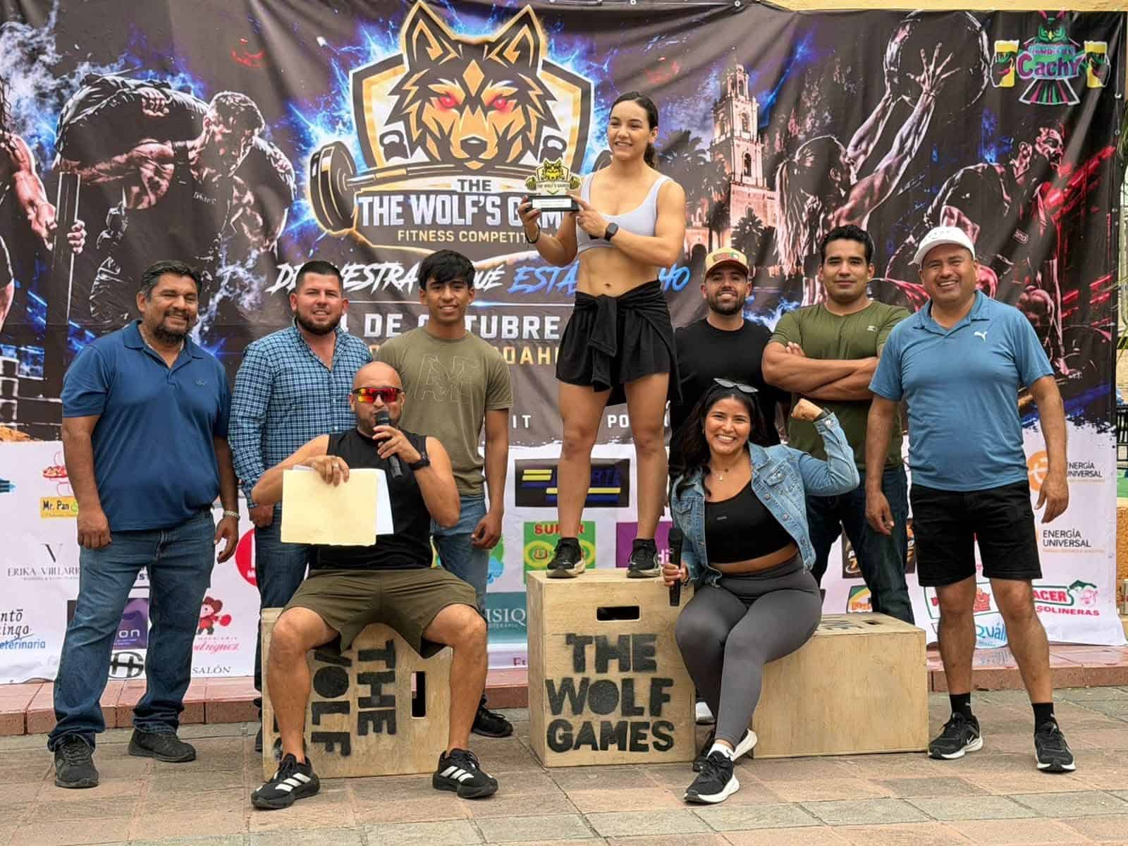 Re&uacute;ne The Wolfs Games a deportistas en la Plaza Principal de Morelos