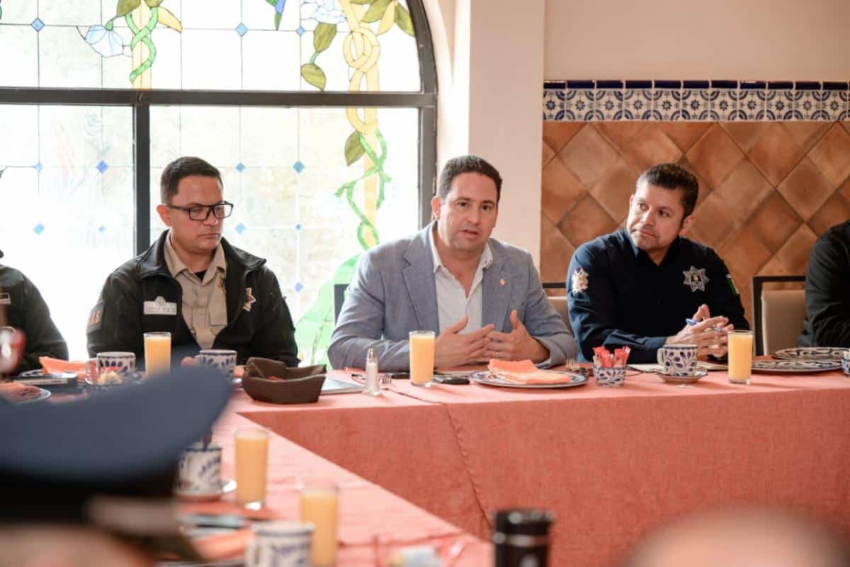 Javier Díaz González destaca inversión de 1,100 millones en seguridad para Saltillo Javier Díaz González destaca inversión de 1,100 millones en seguridad para Saltillo