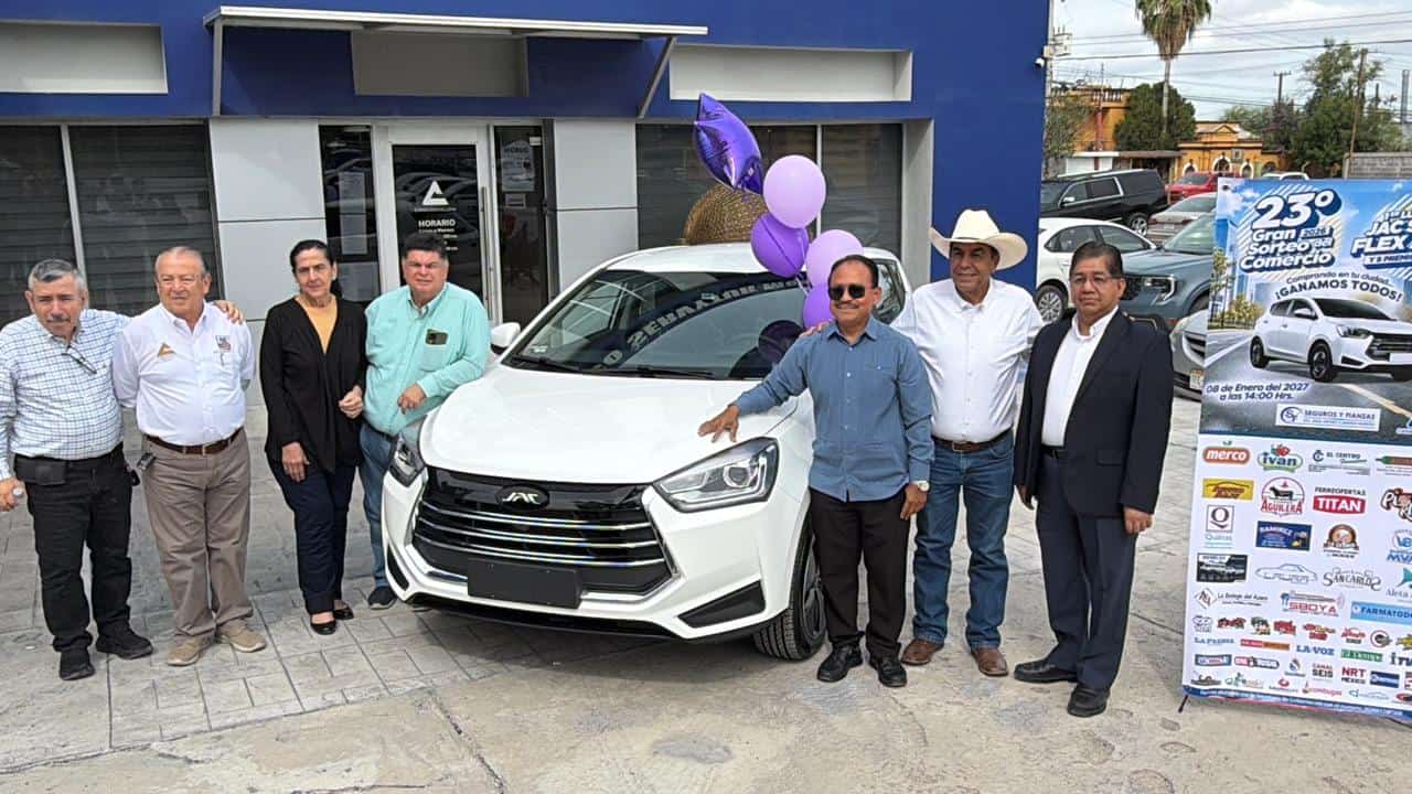 Cámara Nacional de Comercio de Monclova lanza sorteo anual para incentivar compras