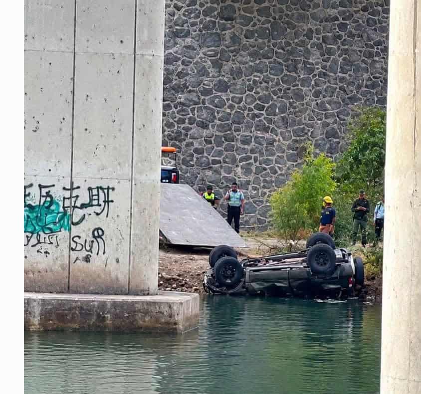 Confirman causa de muerte de conductor que cayó al río