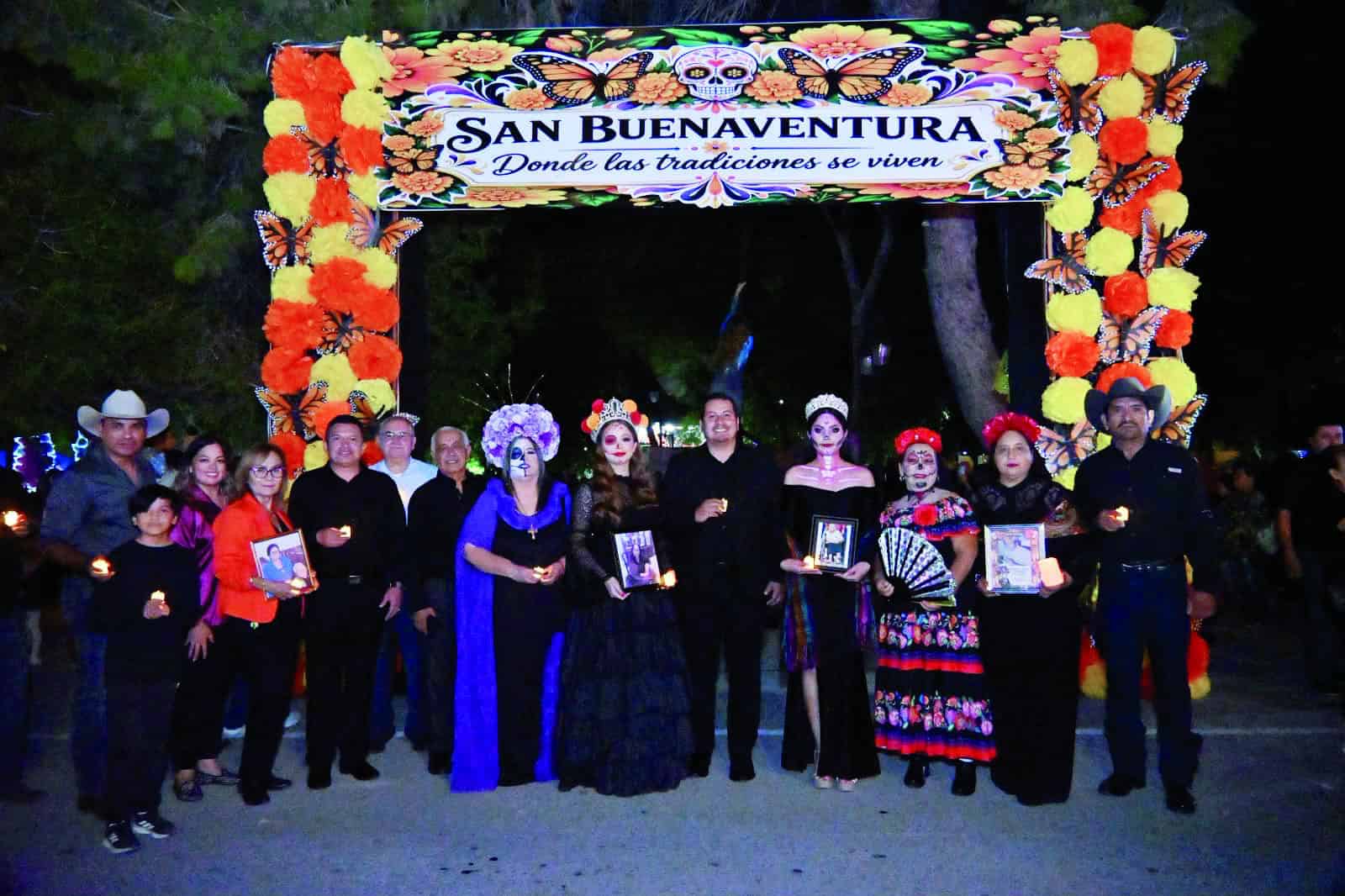 San Buenaventura celebra el Día de Muertos con desfile de Catrinas