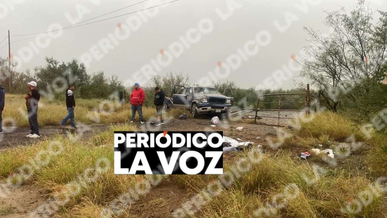 Neblina provoca volcadura; muere trabajador de 25 a&ntilde;os