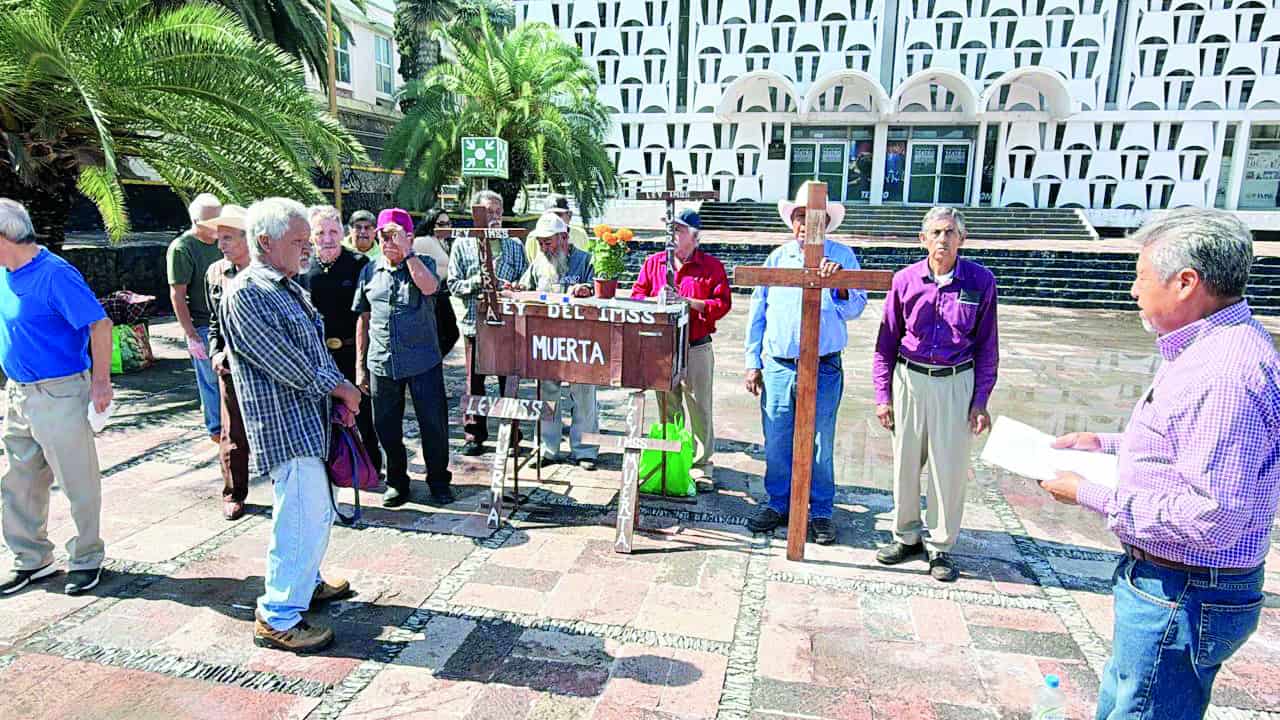 Movimiento por pensión digna recuerda a sus integrantes caídos