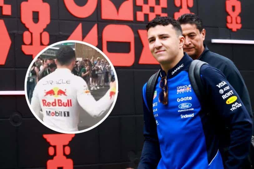 Isack Hadjar empuja a aficionado tras Práctica Libre 1 en AHR